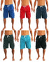 Norty Mens Big Extended Size Swim Trunks - Mens Plus King Size Swimsuit thru 5X, 39961 - Order 1 Size Larger
